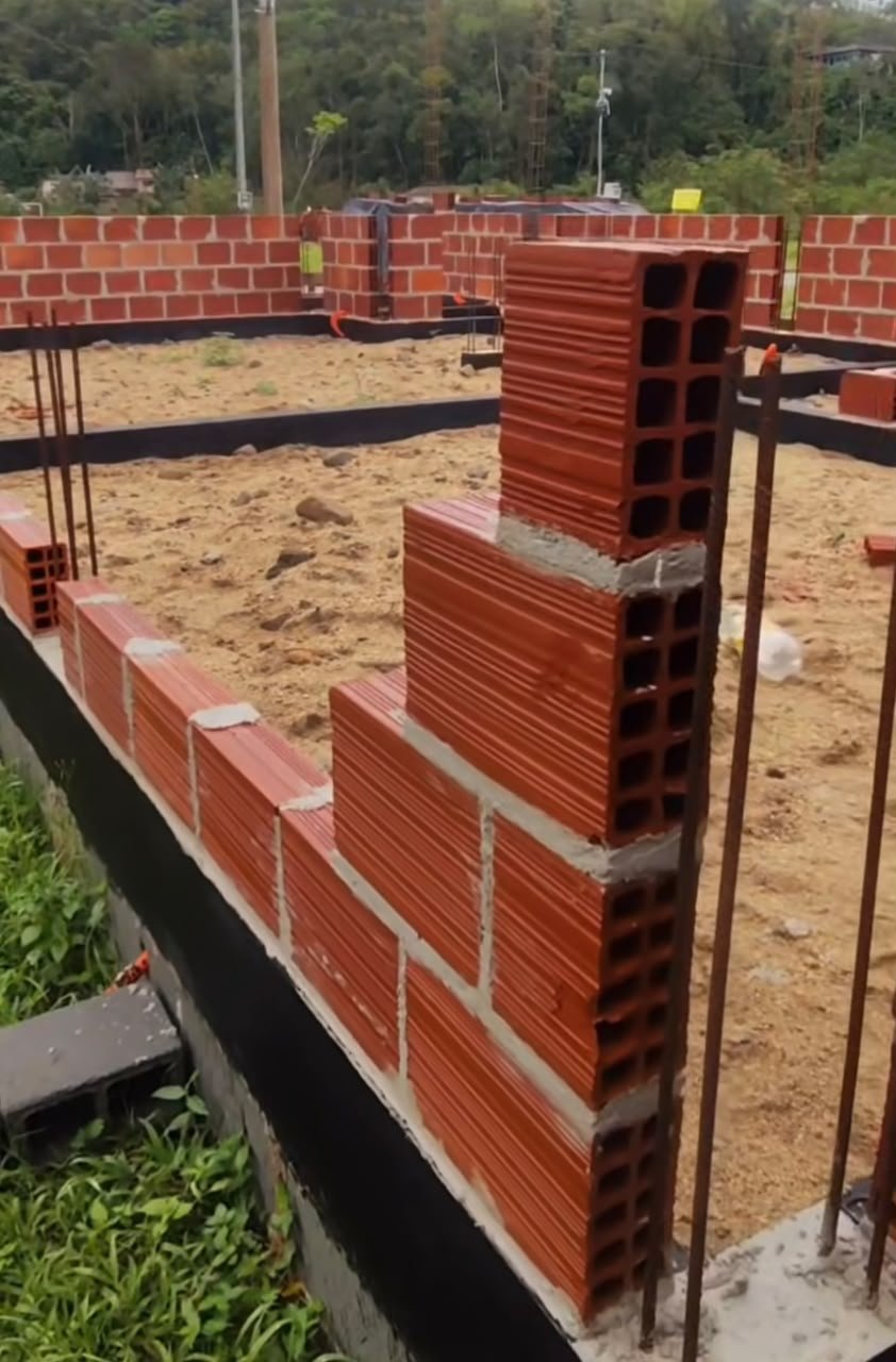 Obra de construção